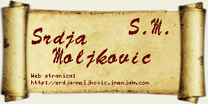 Srđa Moljković vizit kartica